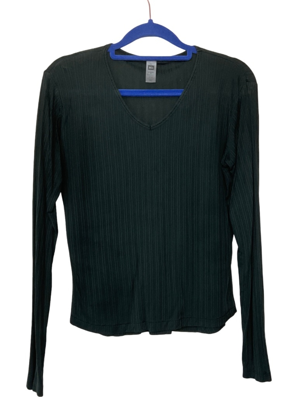 REI 100% Silk Ribbed Baselayer Top
